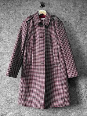 🚩steal RED Valentino Pink & Black Houndstooth Trench Coat